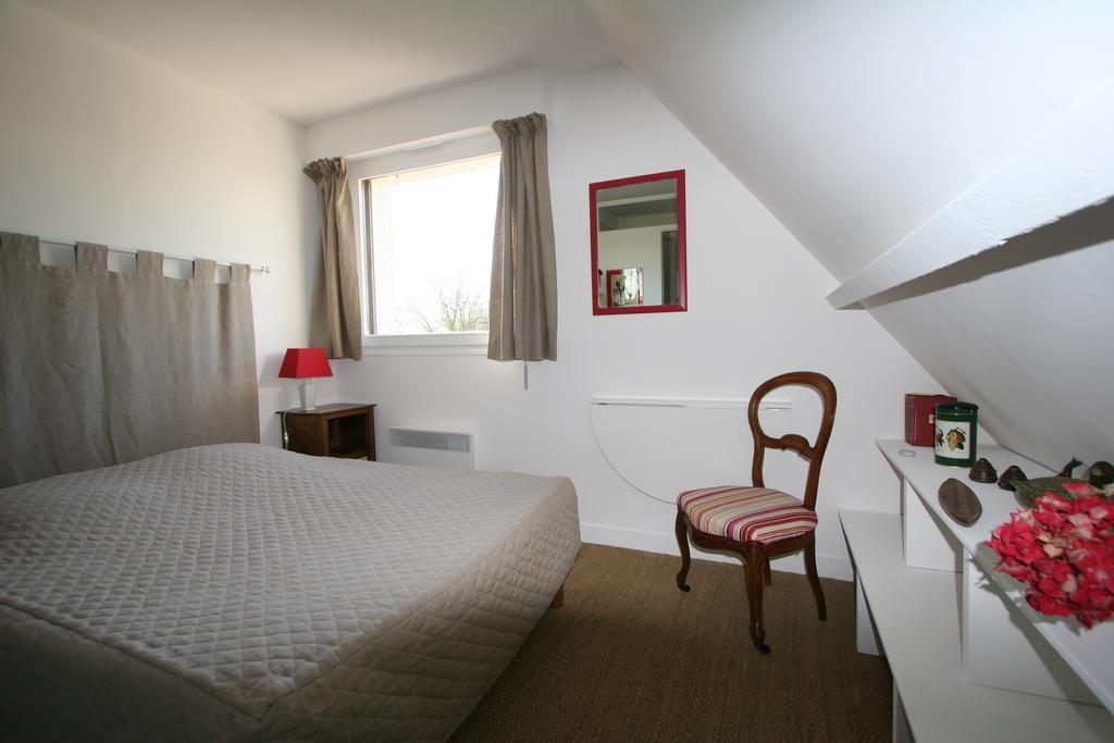 Chambre D'Hotes Les Champarts Tourville-la-Chapelle Rum bild